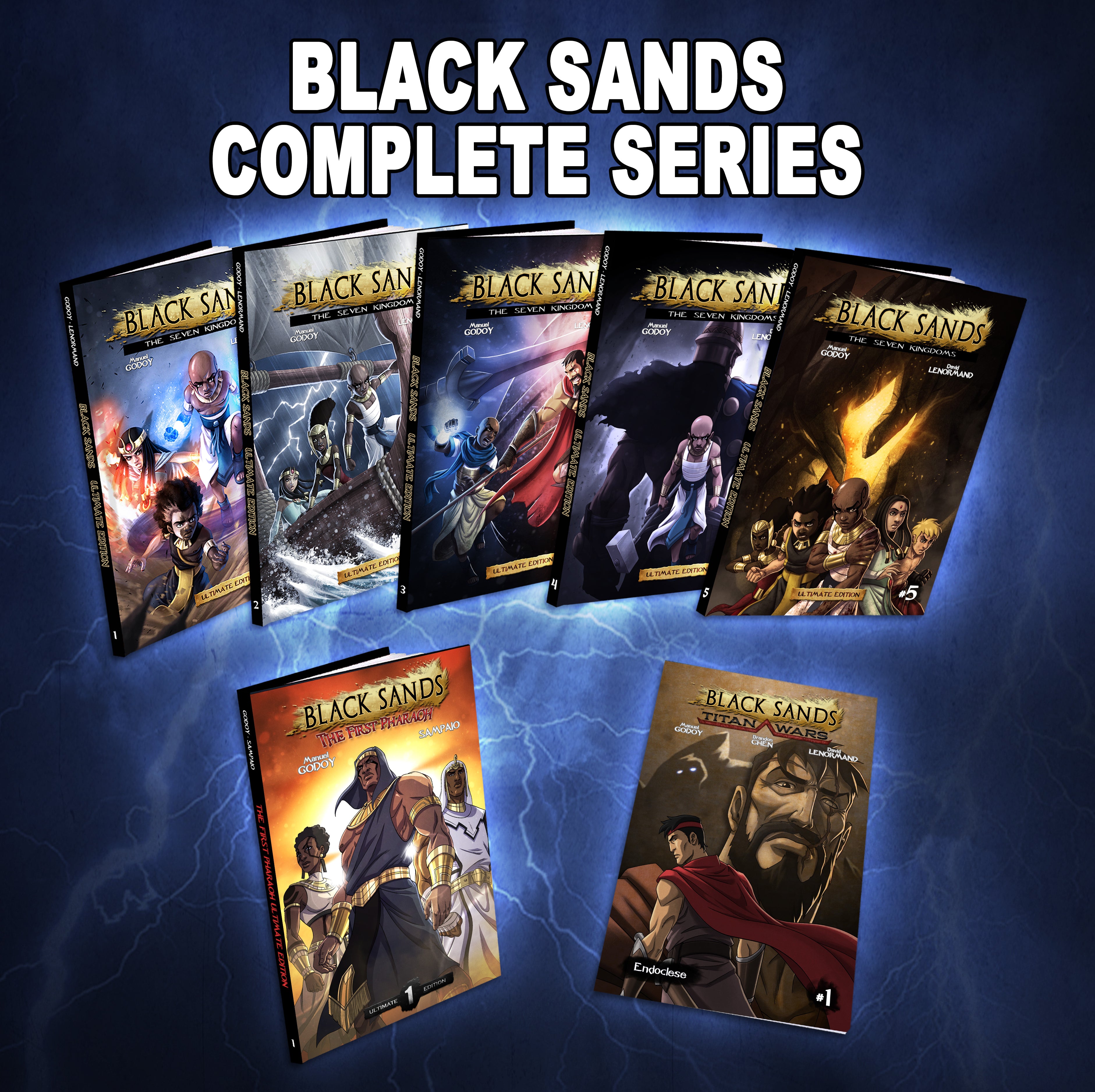 Black Sands Comic Book Series